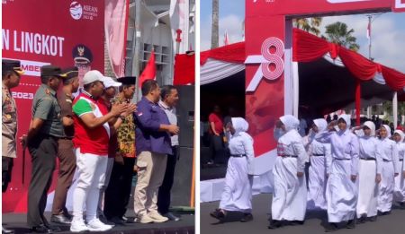 Gerak Jalan Lingkot Jember Lahirkan Tunas Muda Bernasionalisme Tinggi